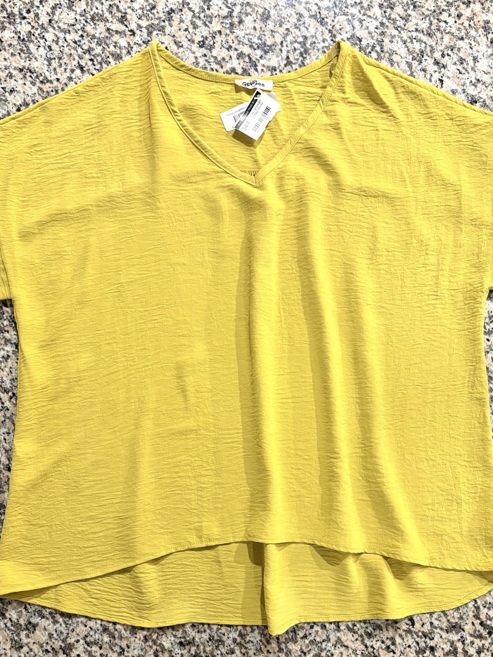 Textured Lightweight Flowy Blouse